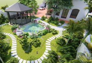 biệt thự nhà vườn
