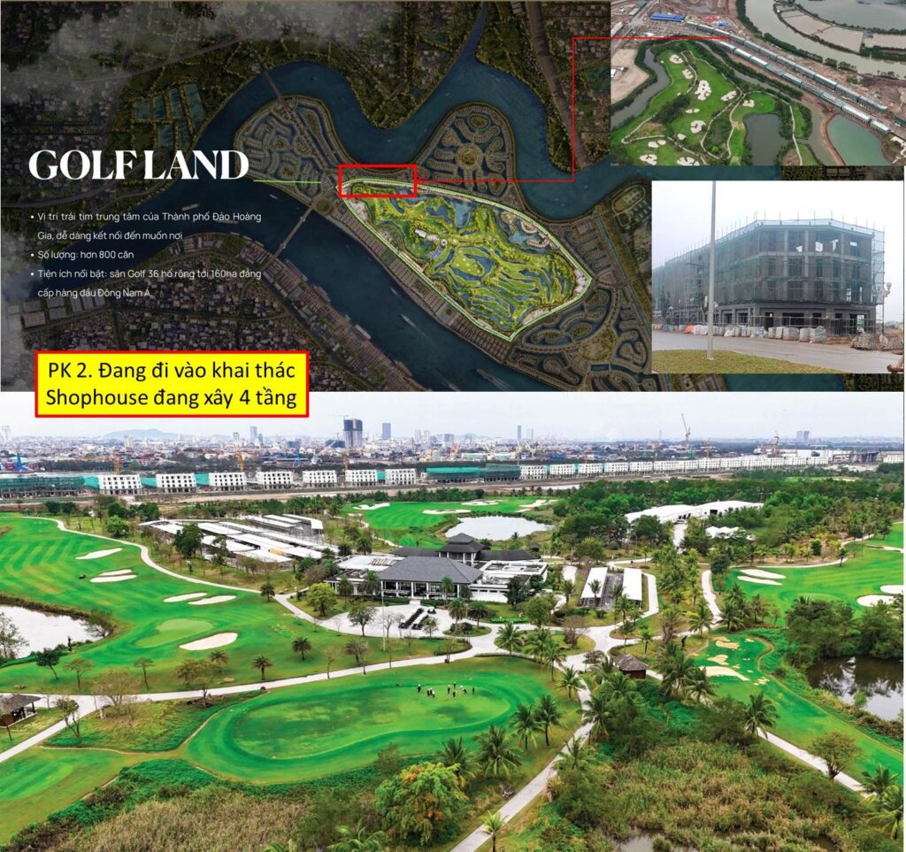 Phân khu Golf Land Vinhomes Royal Island Phân khu Golf Land Vinhomes Royal Island