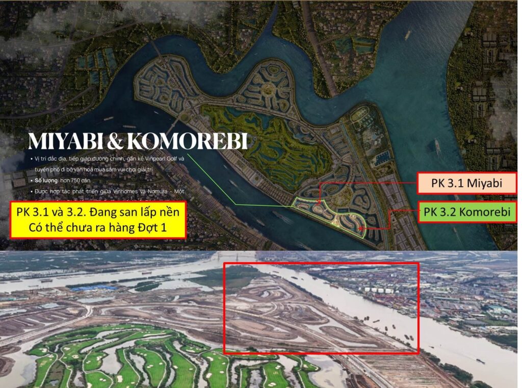 phân khu Miyabi Komorebi Vinhomes Vũ Yên