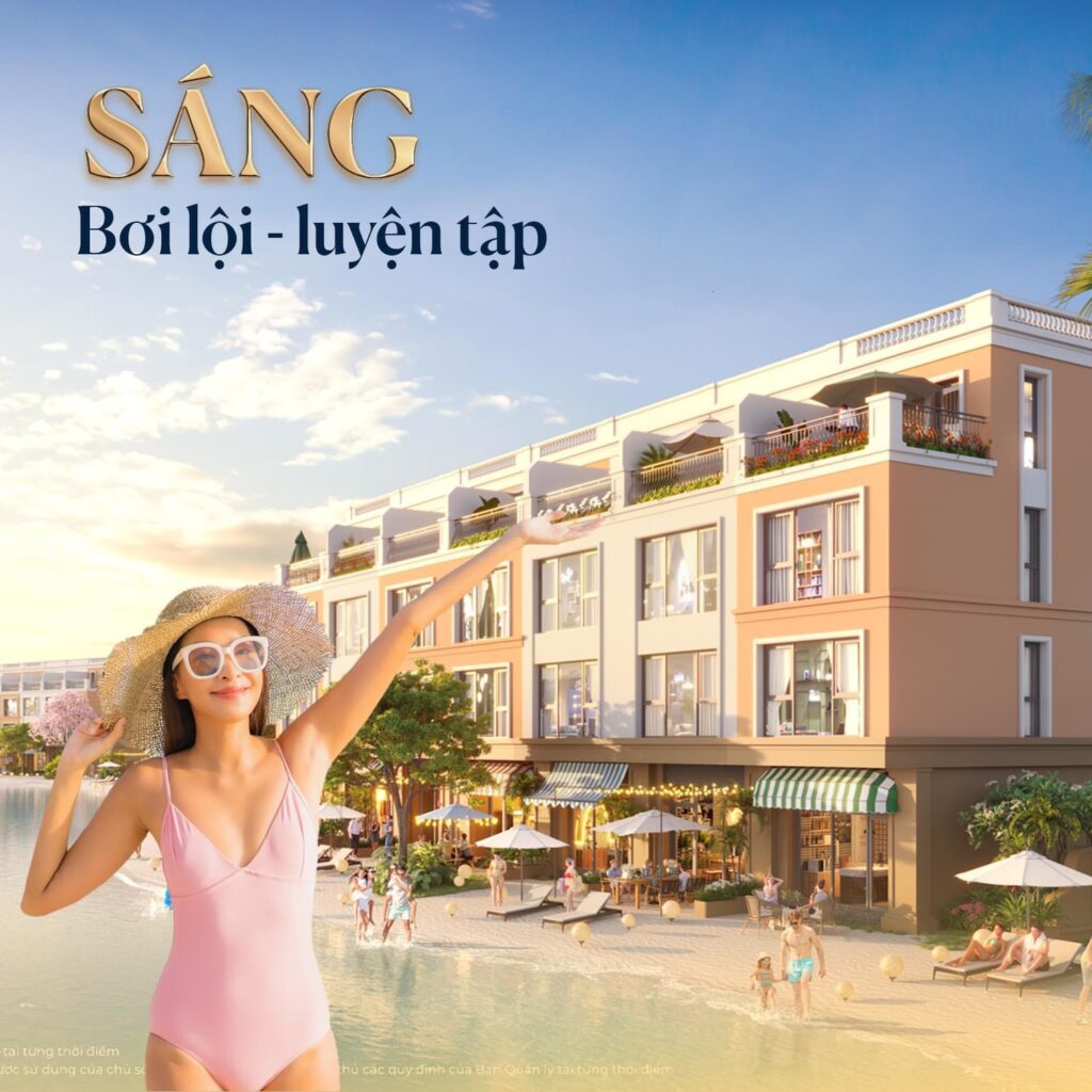 Bơi lội luyện tập mỗi sáng tại Vin Vũ Yên Hải Phòng Bơi lội luyện tập mỗi sáng tại Vin Vũ Yên Hải Phòng