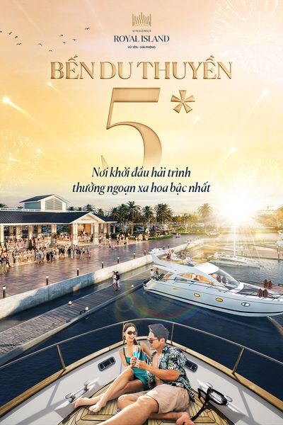 Bến du thuyền Vinhomes Royal Island: Điểm đến xa hoa đẳng cấp Quốc tế