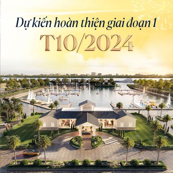 Bến du thuyền Vinhomes Royal Island dự kiến hoàn thiện giai đoạn 1 trong tháng 10 năm 2024