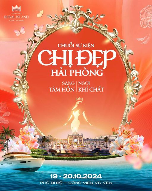 Cuộc thi "Chị đẹp Hải Phòng" tại chuỗi sự kiện 20/10 của Vinhomes Royal Island Cuộc thi "Chị đẹp Hải Phòng" tại chuỗi sự kiện 20/10 của Vinhomes Royal Island