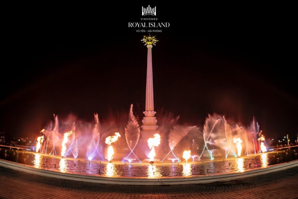 Nhạc nước tại Quảng trường Châu Âu Royal Square Nhạc nước tại Quảng trường Châu Âu Royal Square