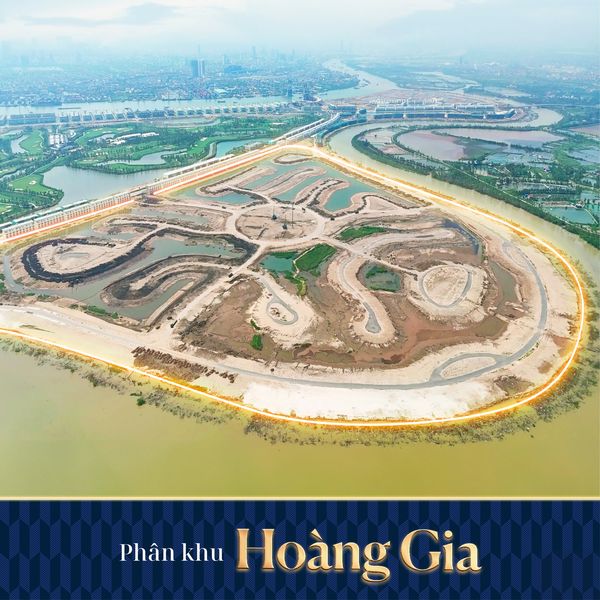 Tiến độ xây dựng phân Hoàng Gia Vua Vinhomes Royal Island trong tháng 10/2024