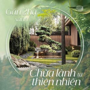 Công viên Ikigai Park gần 2 ha xanh chữa lành từ thiên nhiên