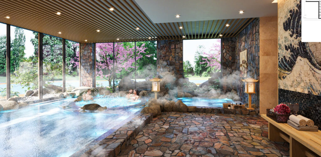 Khoáng nóng tại The Komorebi Vinhomes Royal Island