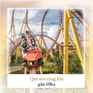Vinwonders Royal Island với quy mô rộng lớn gần 18ha