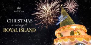 Cây thông Vinhomes Royal Island - Cây thông có độ cao cao nhất Việt Nam