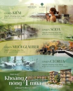 Khoáng nóng 4 mùa tại Ikigai Wellness Center: Trải nghiệm sức khỏe toàn diện từ Nhật Bản