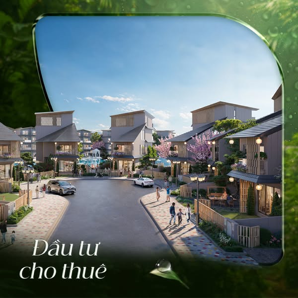 Biệt thự tại phân khu The Komorebi với lợi ích đầu tưu cho thuê