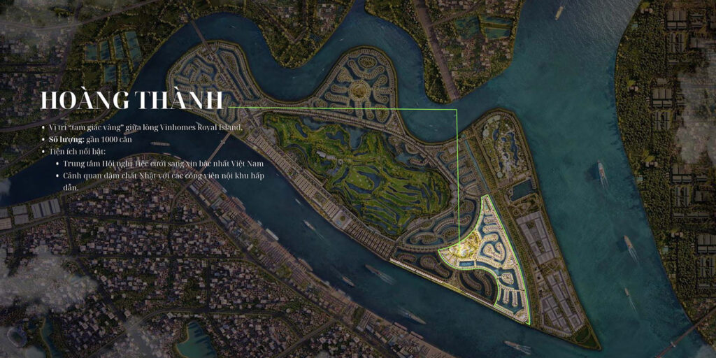 Khám phá phân khu Hoàng Thành tại Vinhomes Royal Island Khám phá phân khu Hoàng Thành tại Vinhomes Royal Island