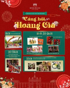 Lễ hội Cảng hội Hoàng Gia 2025: Sự kiện âm nhạc tại Vinhomes Royal Island