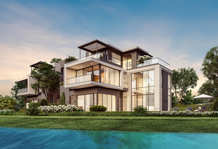 Mô phỏng không gian sống dinh thự của đảo Vua tại Vinhomes Royal Island