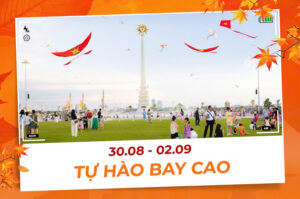 Sự kiện "Tự hào bay cao" tại phố đi bộ công viên Vũ Yên Sự kiện "Tự hào bay cao" tại phố đi bộ công viên Vũ Yên