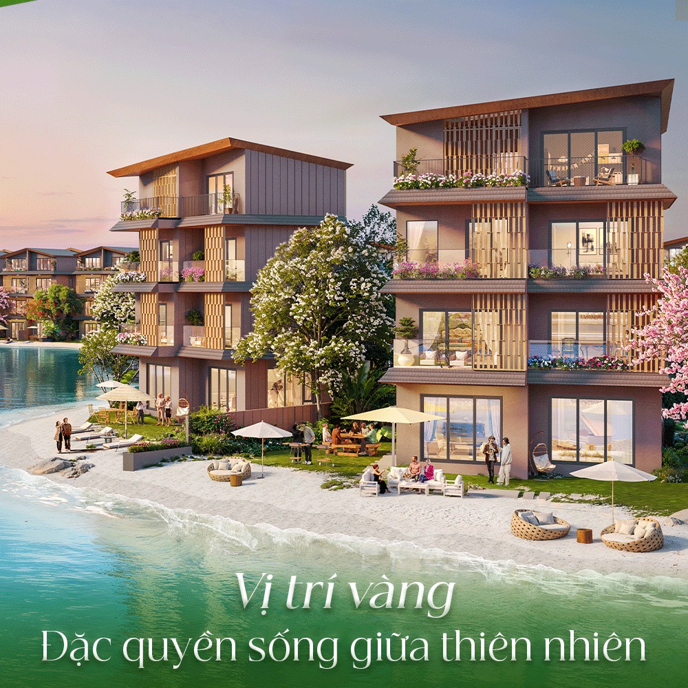 Biệt thự đơn lập tại The Komorebi sở hữu vị trí vàng giữa thiên nhiên
