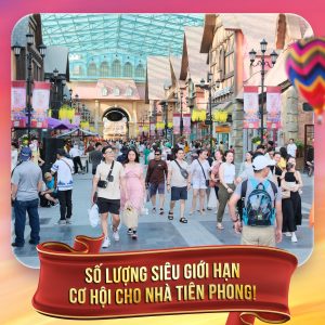 Số lượng shophouse tại VinWonders Vũ Yên siêu giới hạn