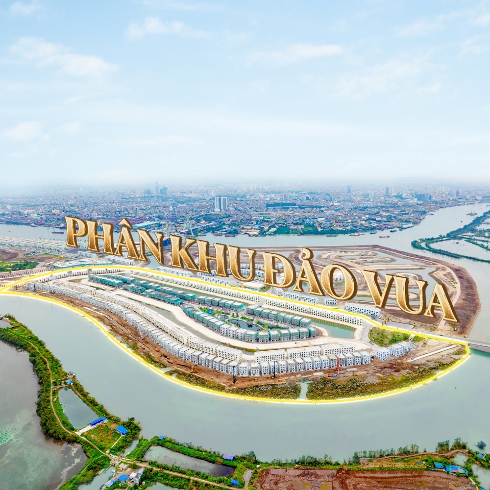 Tiến độ xây dựng Vinhomes Royal Island trong tháng 3/2025: Phân khu đảo Vua