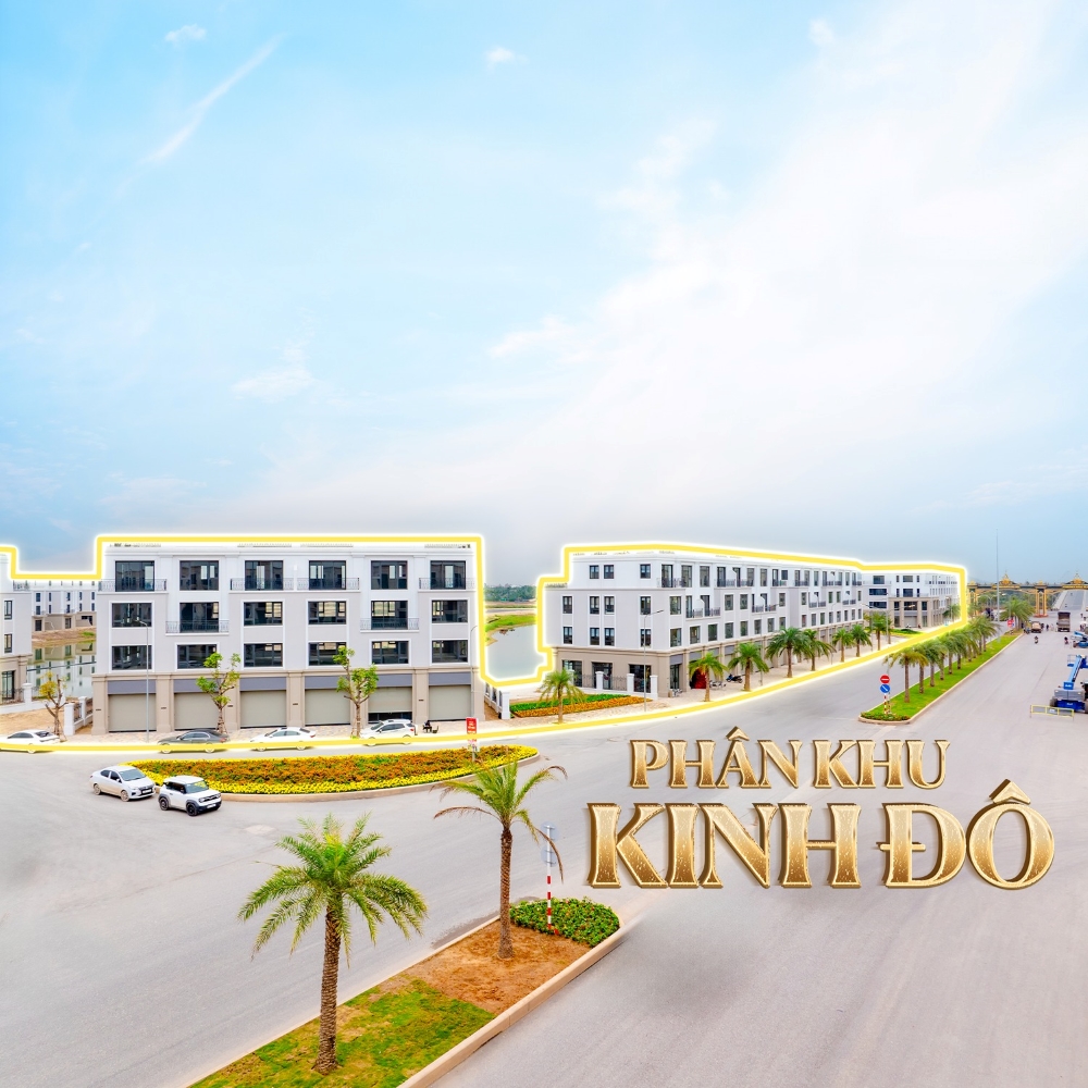 Tiến độ xây dựng Vinhomes Royal Island trong tháng 3/2025: Phân khu Kinh Đô