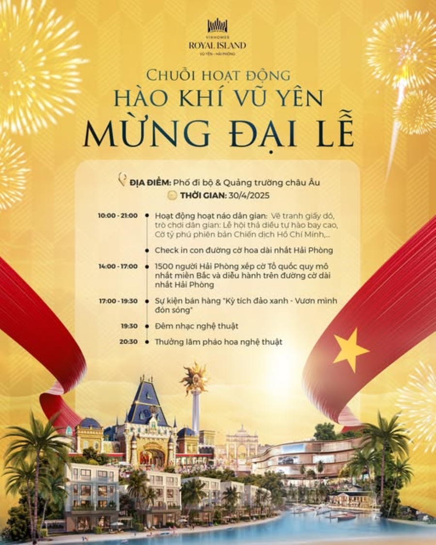 Hào khí Vũ Yên mừng đại lễ – Hơn cả sự kiện, đây là hành trình kết nối tinh thần dân tộc Hào khí Vũ Yên mừng đại lễ – Hơn cả sự kiện, đây là hành trình kết nối tinh thần dân tộc