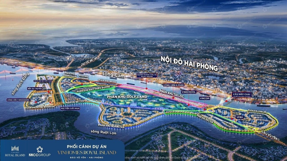 Phối cảnh dự án Vinhomes Royal Island Phối cảnh dự án Vinhomes Royal Island