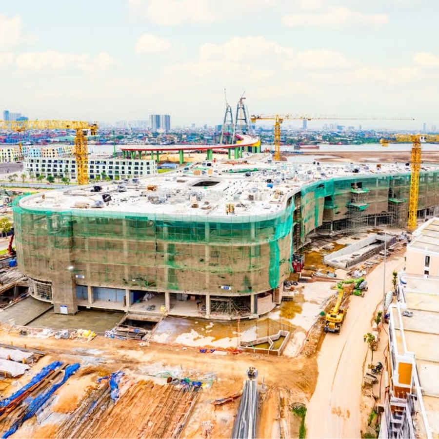 Vincom Mega Mall Vũ Yên đang được gấp rút hoàn thiện trước khi khai trương Vincom Mega Mall Vũ Yên đang được gấp rút hoàn thiện trước khi khai trương