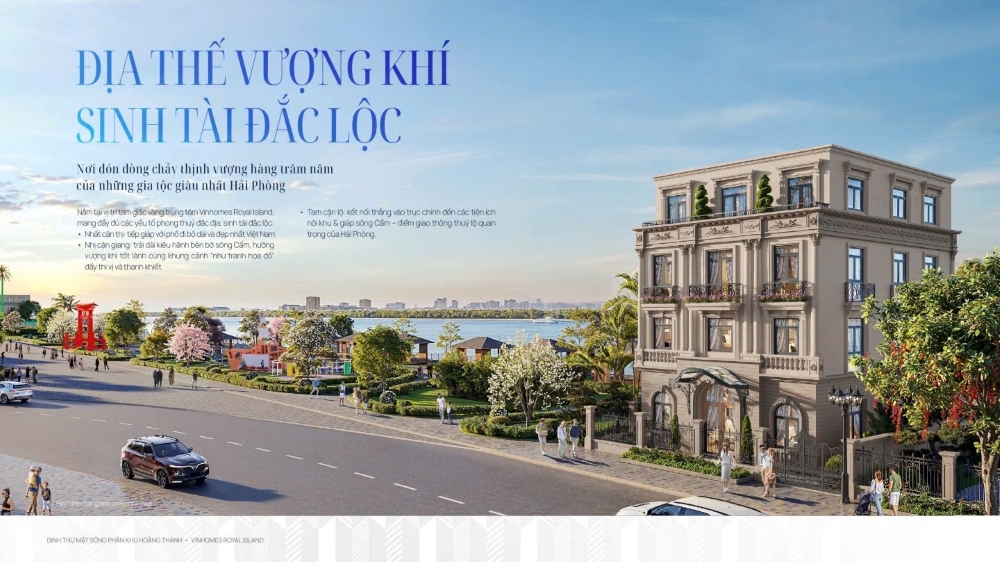 Dinh thự Hoàng Thành Vũ Yên chỉ có 81 căn giới hạn trong đợt mở bán đầu tiên