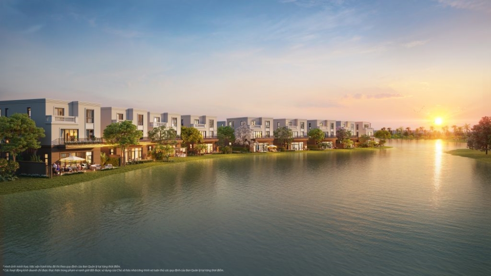 Kiến trúc biệt thự tại phân khu Royal Riverside Vinhomes Royal Island Kiến trúc biệt thự tại phân khu Royal Riverside Vinhomes Royal Island