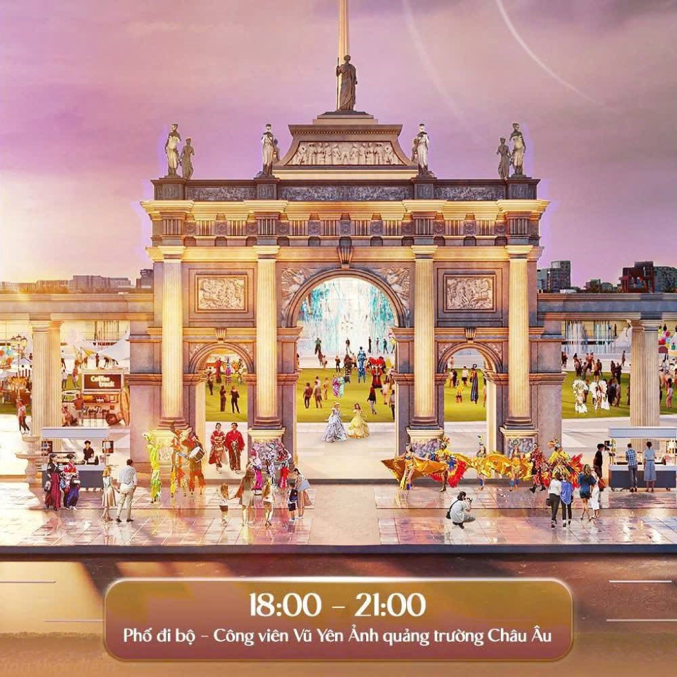 Lễ hội ánh sáng Royal Illumia Vũ Yên hoàn toàn miễn phí vé vào cửa