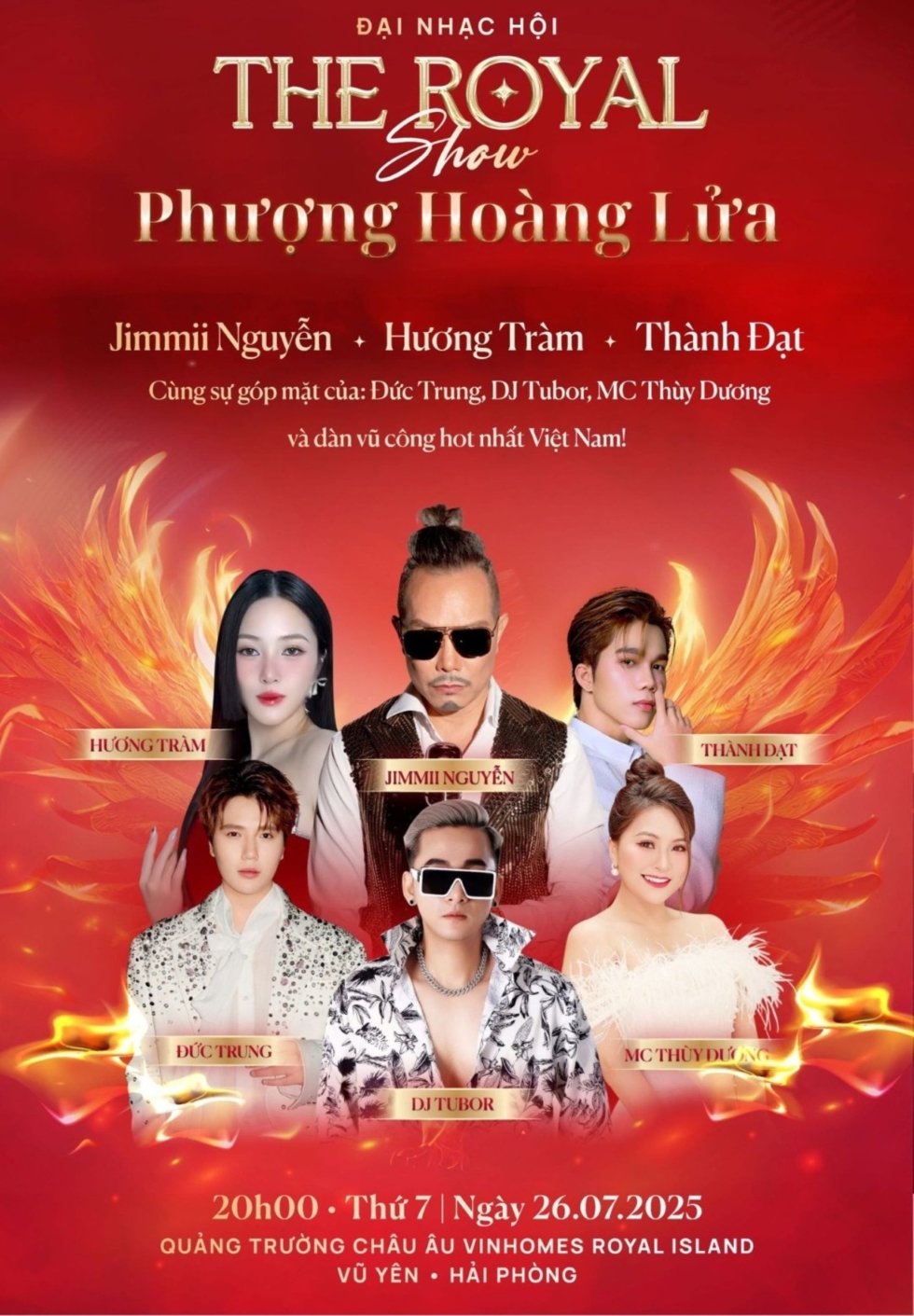 The Royal Show Vũ Yên được tổ chức với tư duy của những chương trình đỉnh cao quốc tế The Royal Show Vũ Yên được tổ chức với tư duy của những chương trình đỉnh cao quốc tế