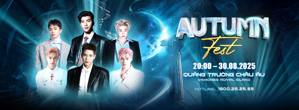 Dàn line-up đổ bộ "Autumn Fest Vũ Yên": Sự quy tụ chưa từng có của những nghệ sĩ top đầu