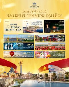 Hào khí Vũ Yên – Khám phá trọn vẹn các sự kiện lễ hội dịp 2/9 tại Vinhomes Royal Island