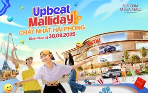 Upbeat Malliday tại Vinhomes Royal Island – Sự kiện khai trương bùng nổ nhất Hải Phòng tháng 9/2025