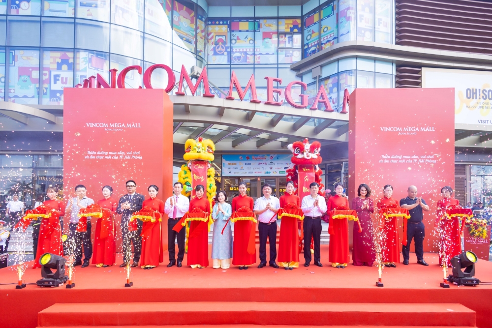 Vincom Mega Mall Royal Island khai trương tại vị trí kết nối chiến lược giữa đảo Vũ Yên và trung tâm thành phố Vincom Mega Mall Royal Island khai trương tại vị trí kết nối chiến lược giữa đảo Vũ Yên và trung tâm thành phố