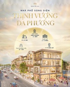 Nhà phố song diện tại Vinhomes Royal Island – Không gian hai mặt thoáng với giá trị vượt tiêu chuẩn