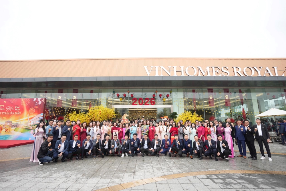Hội xuân đầu năm 2026 tại Vinhomes Royal Island: Thiên Mã khai xuân, bứt phá dẫn đầu thị trường Hội xuân đầu năm 2026 tại Vinhomes Royal Island: Thiên Mã khai xuân, bứt phá dẫn đầu thị trường