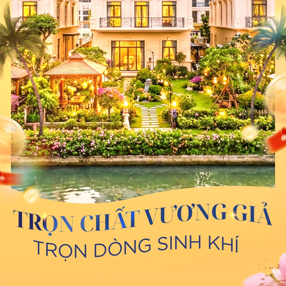 Nhà vườn Đảo Vua tại Vinhomes Vũ Yên – Tâm điểm vượng khí, chuẩn sống vương giả giữa lòng đảo tỷ đô Nhà vườn Đảo Vua tại Vinhomes Vũ Yên – Tâm điểm vượng khí, chuẩn sống vương giả giữa lòng đảo tỷ đô