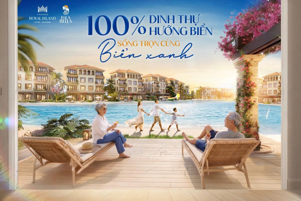 Dinh thự Isla Bella tại Vinhomes Royal Island – Tuyệt tác 100% hướng biển hiếm có tại đô thị đảo Dinh thự Isla Bella tại Vinhomes Royal Island – Tuyệt tác 100% hướng biển hiếm có tại đô thị đảo