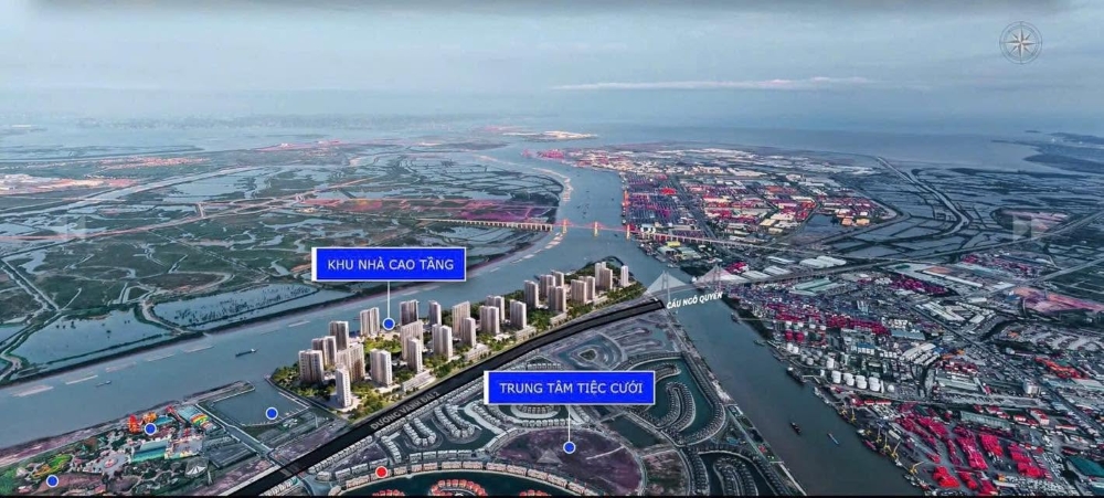 Quy hoạch vị trí dự án chung cư Vinhomes Vũ Yên hướng tới mô hình thành phố cao tầng ven sông