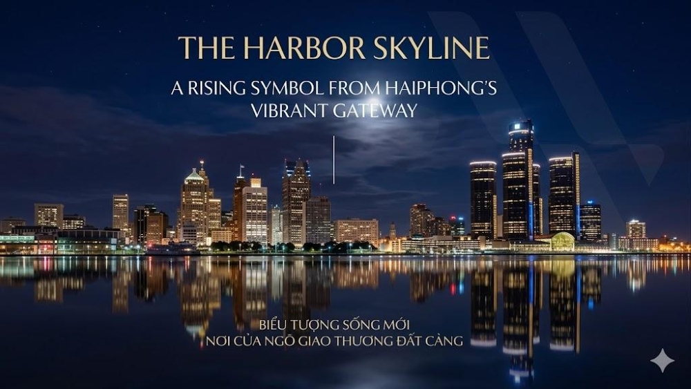 Tổ hợp cao tầng The Harbor Skyline Vũ Yên góp phần tạo nên diện mạo đô thị mới của Hải Phòng Tổ hợp cao tầng The Harbor Skyline Vũ Yên góp phần tạo nên diện mạo đô thị mới của Hải Phòng