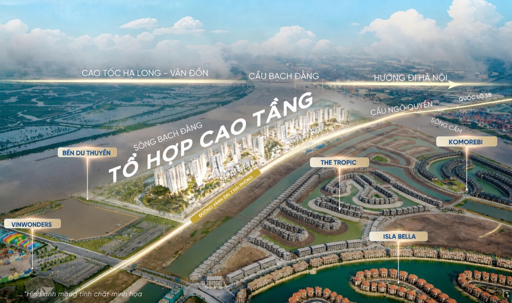 Vị trí dự án chung cư Vinhomes Vũ Yên - Lợi thế ven sông tạo nên giá trị khác biệt