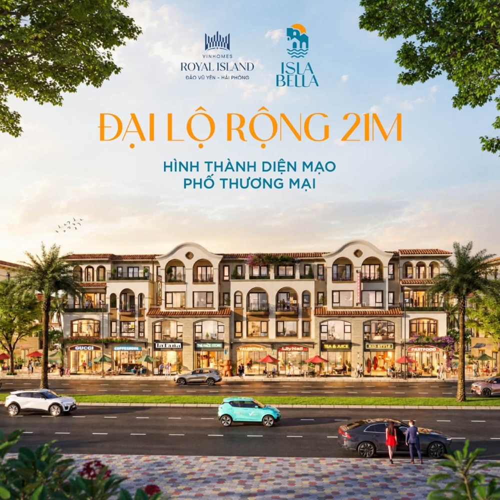 Đại lộ tia sáng Isla Bella – Trục kết nối mở rộng nhịp sống