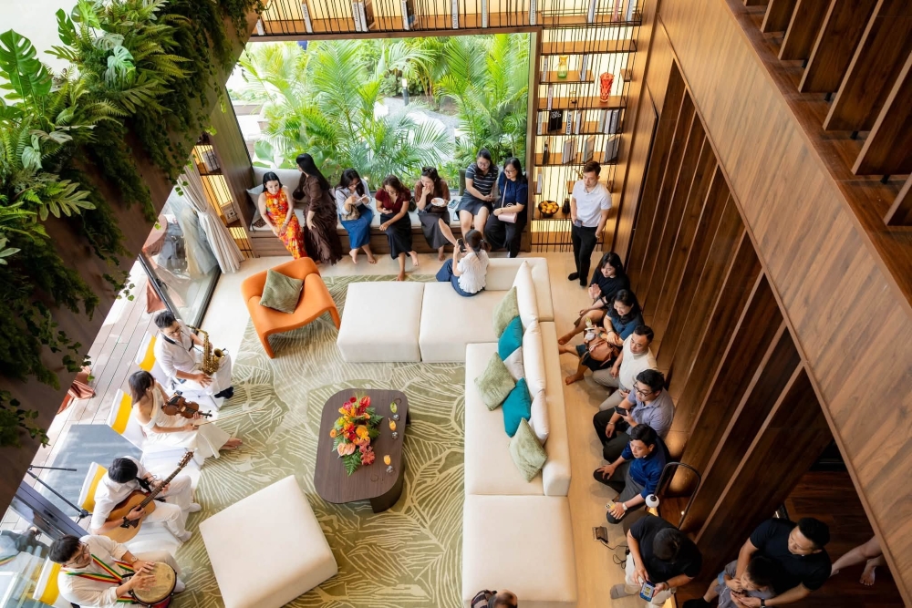 Hệ sinh thái tiện ích và chất sống nghỉ dưỡng tại nhà mẫu The Tropic Vinhomes Royal Island