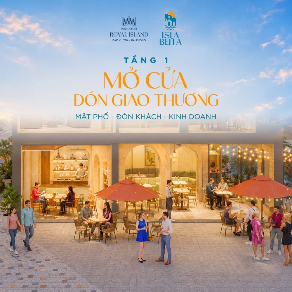 Nhà phố Isla Bella Vũ Yên và tư duy “4 tầng trải nghiệm”
