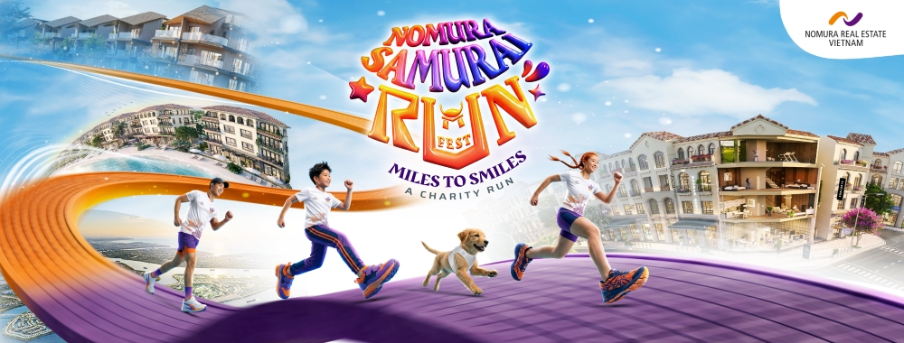 Nomura Samurai Run Fest 2026: Đường đua của những cú sải bước thượng lưu giữa đảo Vũ Yên Nomura Samurai Run Fest 2026: Đường đua của những cú sải bước thượng lưu giữa đảo Vũ Yên