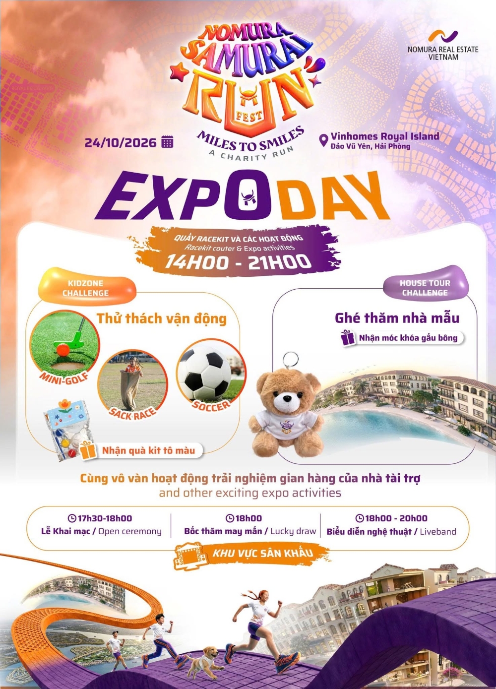 Nomura Samurai Run Fest 2026 - Trải nghiệm khép kín từ Expo Day đến hành trình chạy vì cộng đồng Nomura Samurai Run Fest 2026 - Trải nghiệm khép kín từ Expo Day đến hành trình chạy vì cộng đồng